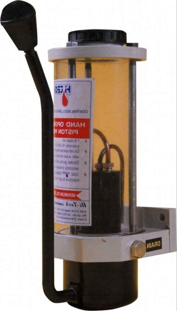 Mild Seel Manual Hand Operated Piston Pump