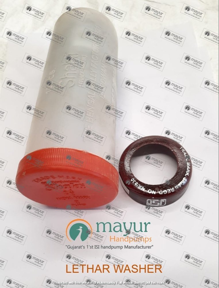 Rubber Leather Washer For Hand Pump, For Used In Handpump Cylinder