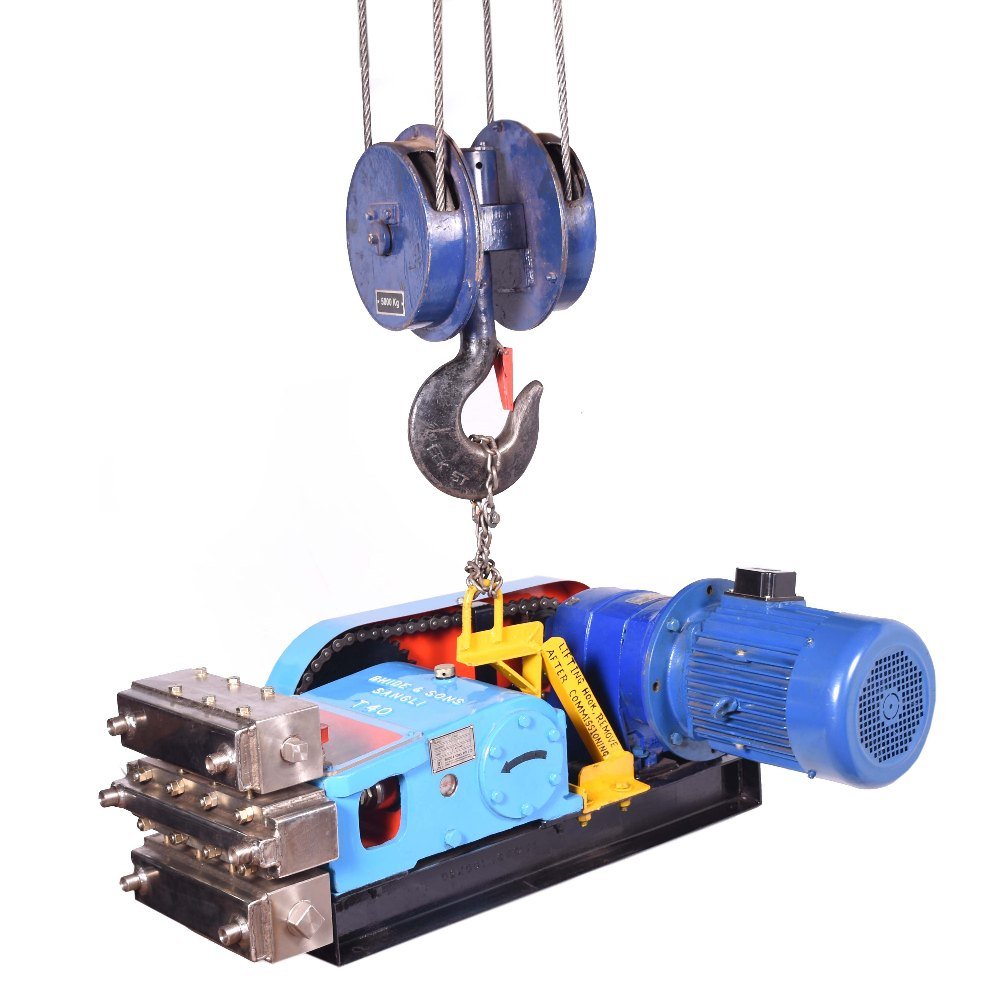 15mm 10 HP Reciprocating High Pressure Pump, For Industrial, Max Flow Rate: 320 Lph