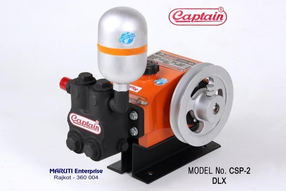 Captain Reciprocating High Pressure Pumps, 17 Lpm, Model Name/number: Csp-2 Dlx