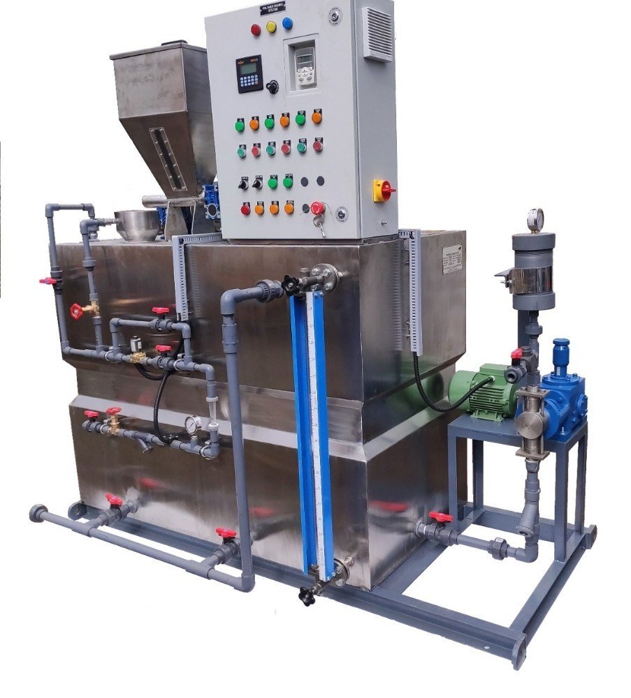 Automatic Polymer Dosing System, 200-2500 Lph