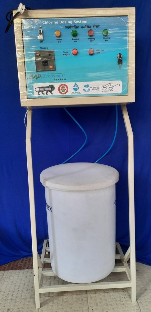 Hydro pump Automatic Chlorine Dosing System, For water cleaning, Semi-automatic