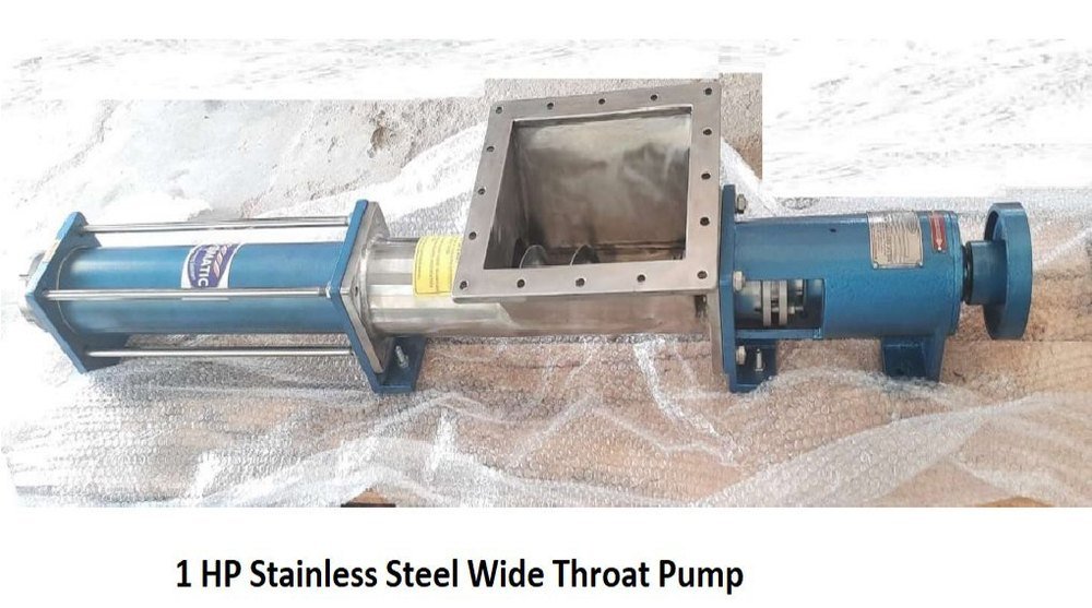 Upto 24 Bar 50 Hz Stainless Steel Wide Throat Pump (Bucket Type), 440V