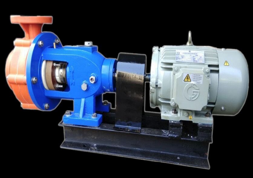 3 Phase Poly Proplene Bare Pumps, Model Name/Number: Re-100, Size: 25 X 25 Mm