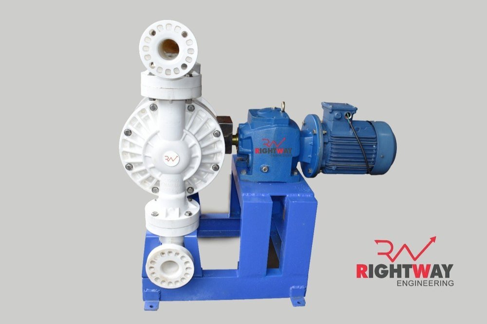 Rightway Electric RWEODD500 1inch SS EODD Diaphragm Pump, For Chemical Dosing