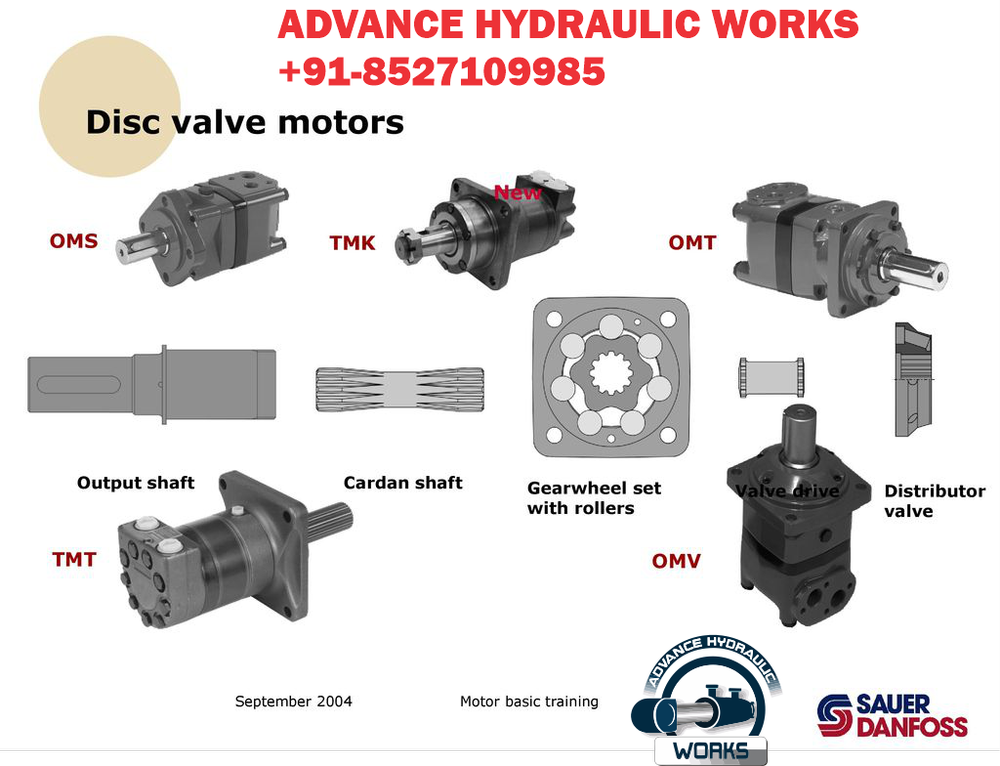 Hydraulic Pump Motor, Model Name/Number: Omr200, Omt 315