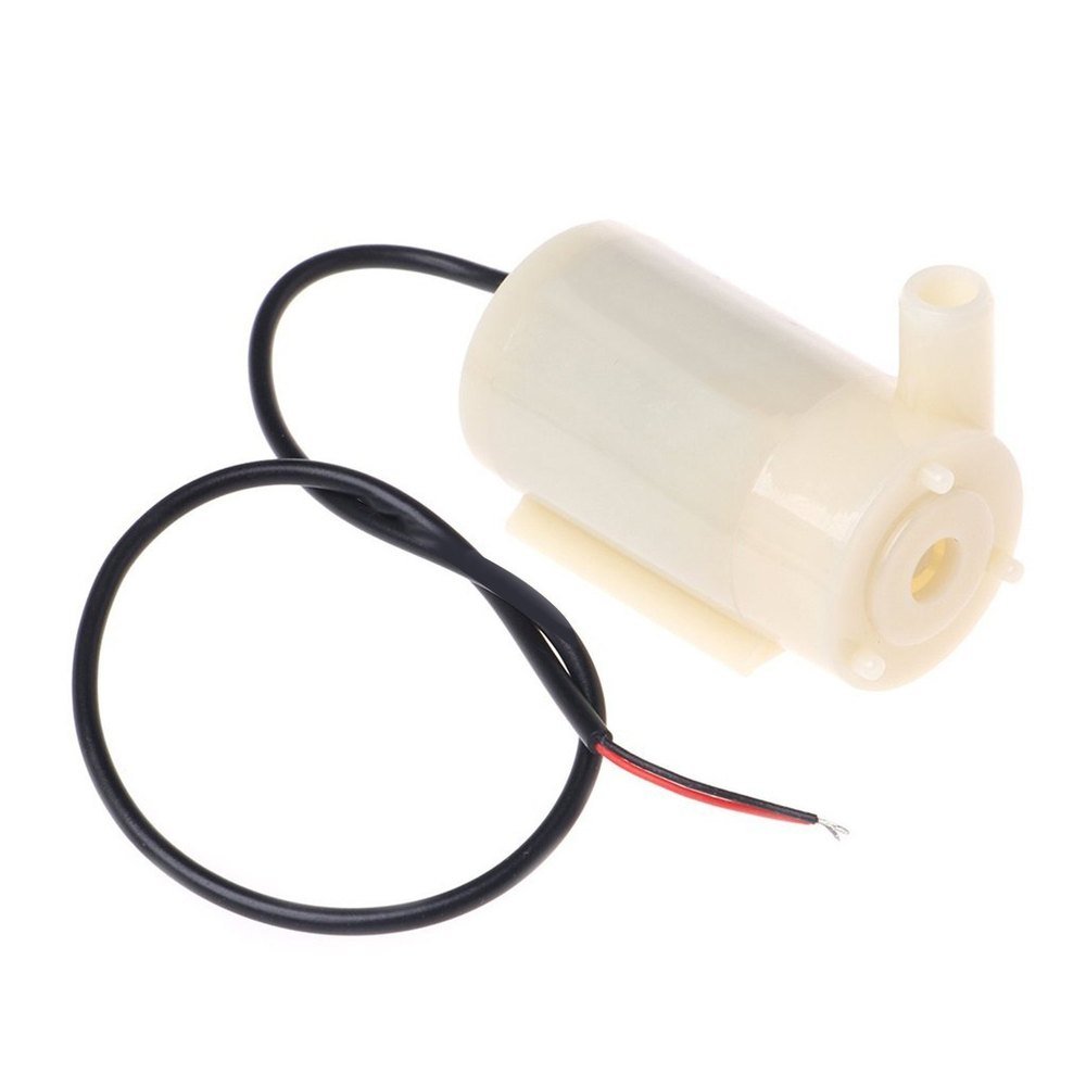 Electric White Mini Water DC Submersible Pump Motor, 9 V