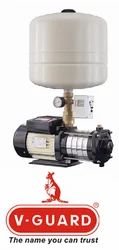 Up To 4 Bar V-Guard Pressure Booster Pump 1Hp with 24 Ltrs Tank, For Domestic
