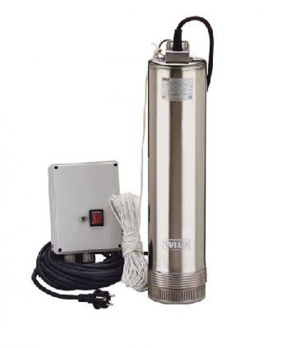 1 - 3 HP Stainless Steel Wilo TWI 5 Multistage Submersible Pump, For Industrial