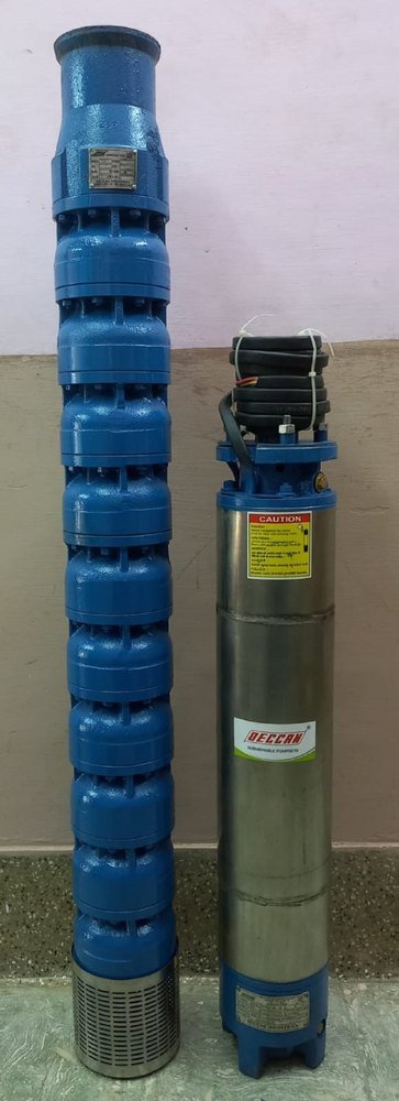 Multi Stage Pump 5 HP Deccan Submersible Pumpset, For Irrigation, Mild Steel