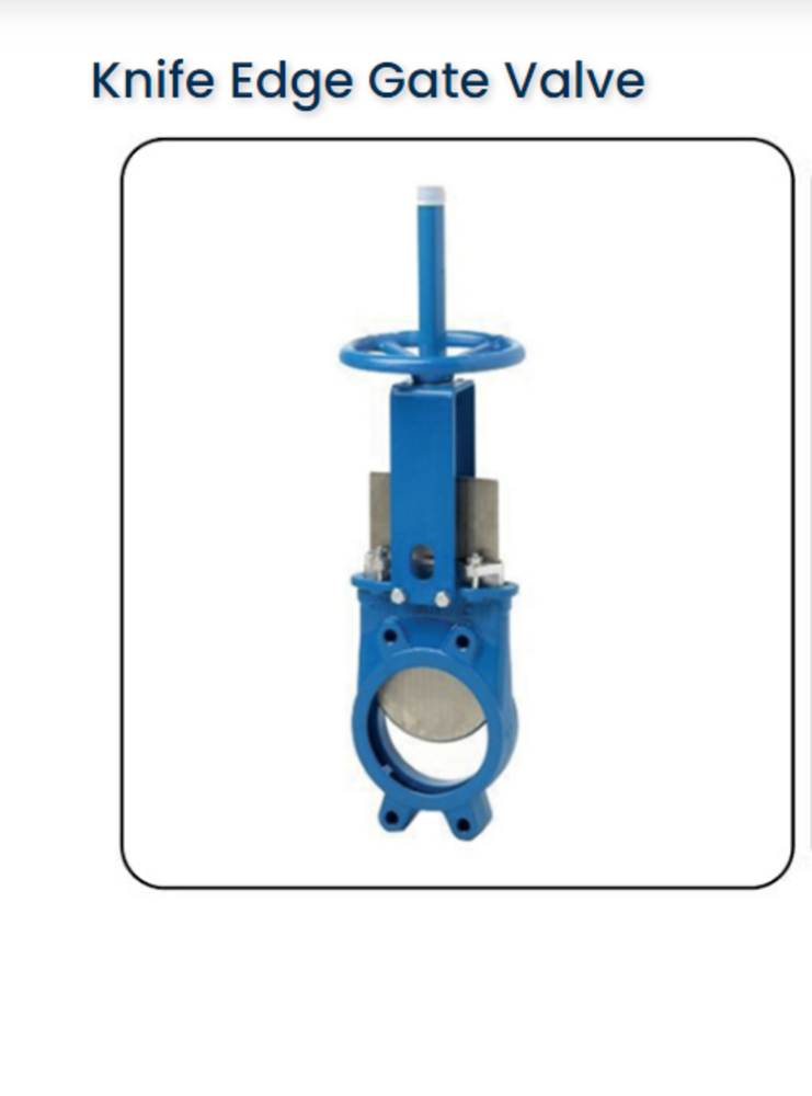 Knife Edge Gate Valves, Size: 2 To 48