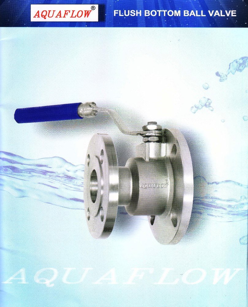 SS Aquaflow Flush Bottom Ball Valve, Size: 40-100, Material Grade: 316l