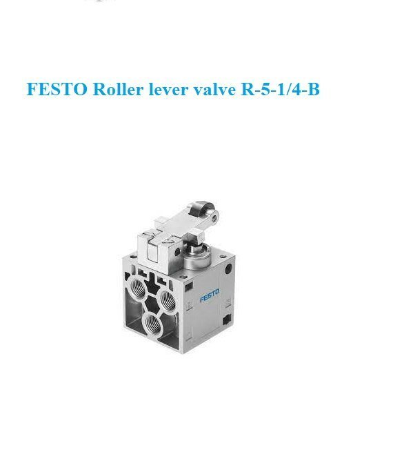 Aluminium Manual FESTO Roller lever valve R-5-1/4-B (8996)
