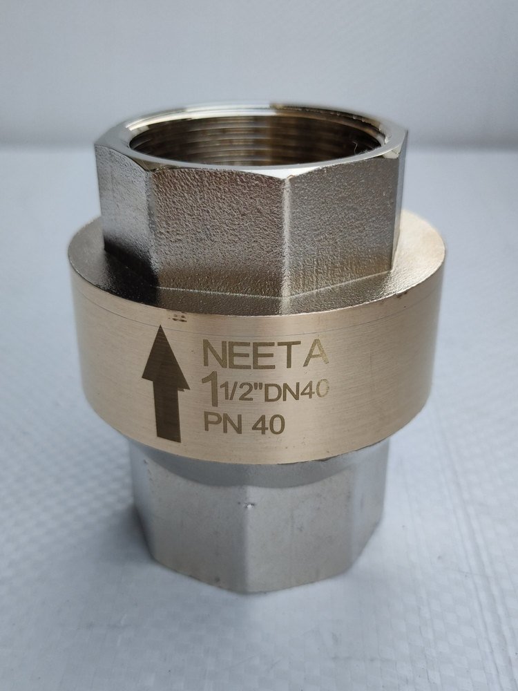 Neeta Brass/Bronze Spring Check Valve, Place Of Origin: Pan India, Screwed, Valve Size: 15mm To 50mm