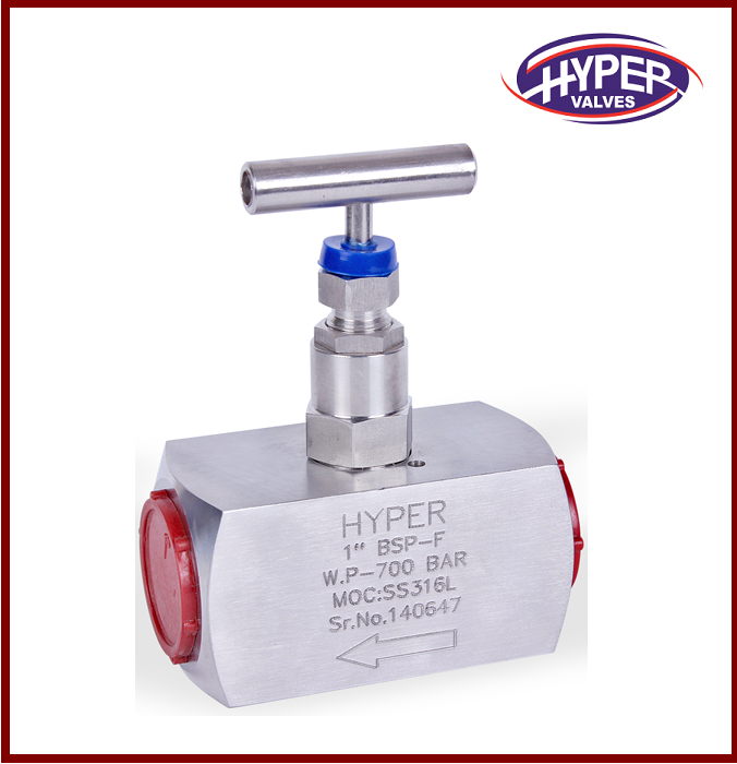 HYPER High Pressure Needle Valve, Size: 6 to 25 mm