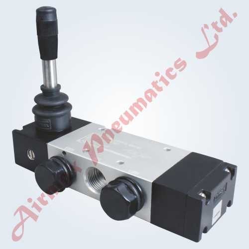 5/3 Way Hand Lever Valve Center Spring