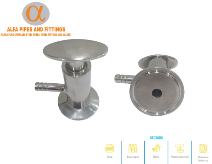 Stainless Steel Sampling Valve, For PHARMA/DAIRY/FOOD/INDUSTRY