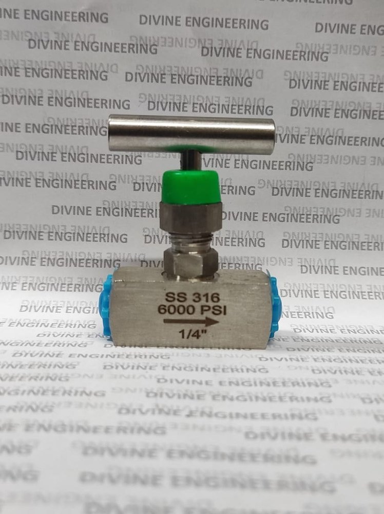 3000 Psi To 10000 Psi SS 304 / SS316 Needle Valve, For Industrial