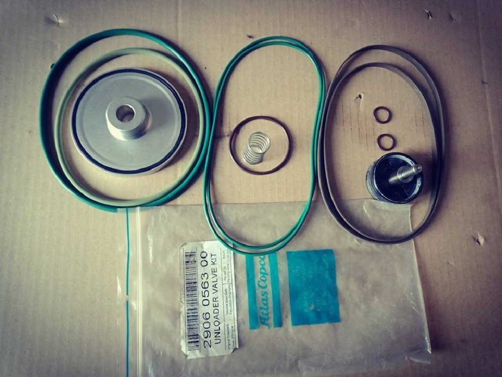 High Pressure Screw Compressor Unloader Valve Kit, For Air, Valve Size: Medium
