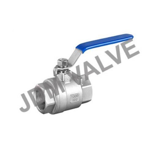 JDM Stainless Steel 2 PC Screwed Ball Valve, Size: 15-100 Mm