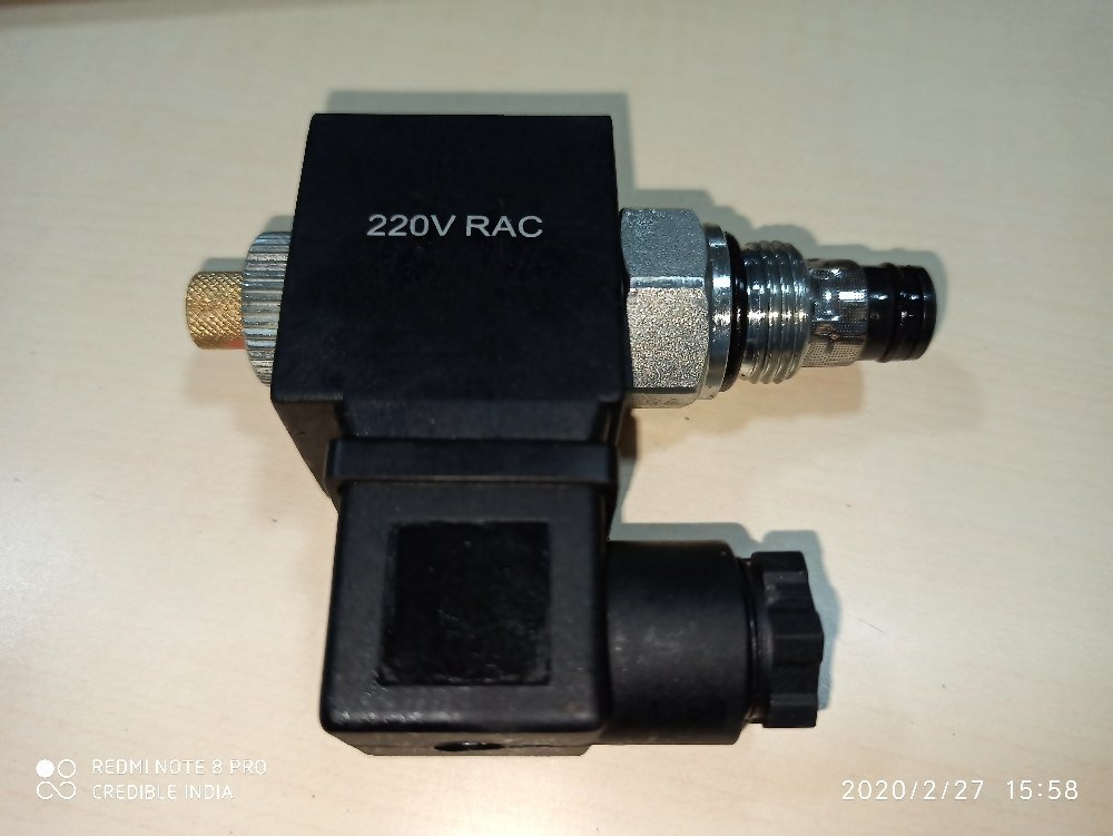 Credible India Stainless Steel Poppet Valve, For Industrial, Valve Size: Sae 08 Cavity