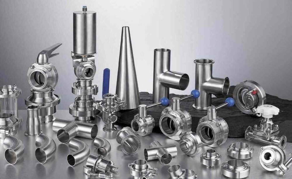 standard Stainless Steel Dairy Fittings And Valves, For Industrial