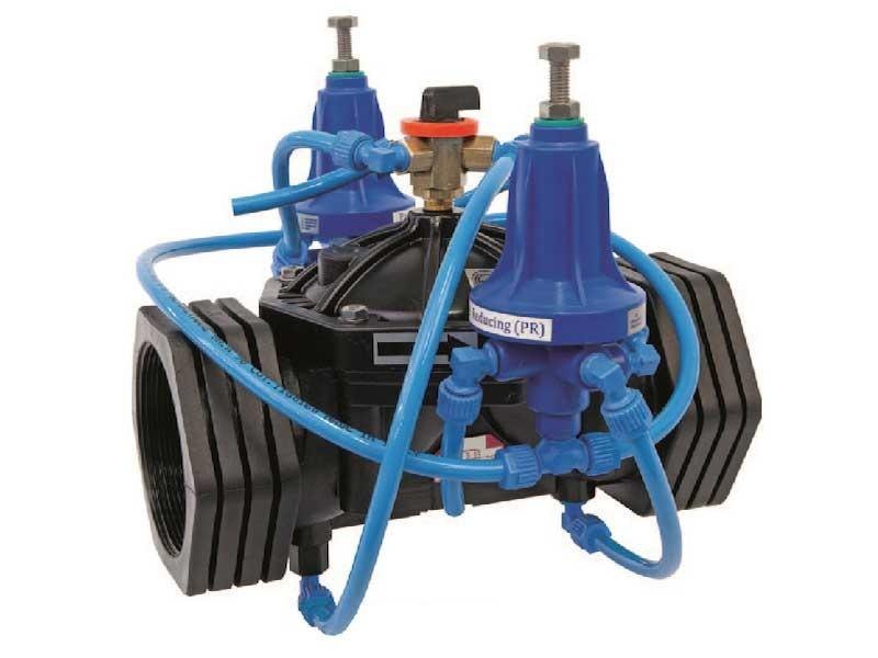 Pilot Operated, Diaphragm Type Water Baccara Model G500-PR Pressure Reducing Solenoid Valve