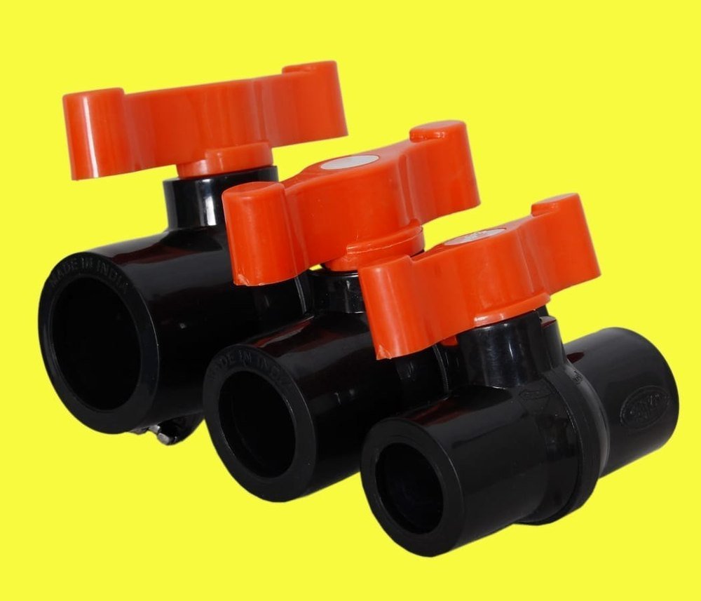 Polypropylene Irrigation Ball Valve, Size: 25mm