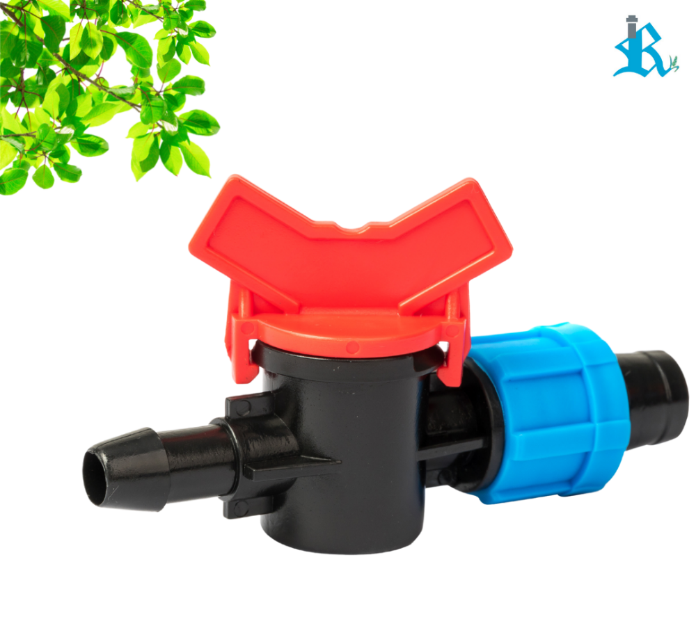Black Lateral Valve, For To Operate Flow Of Water