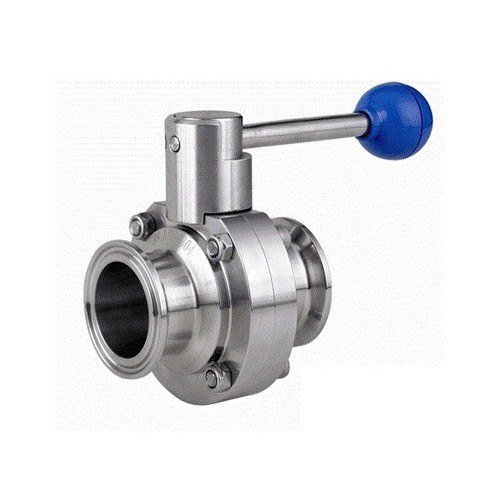 S.S. Butterfly Valve T.C. End