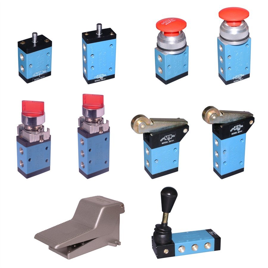 Aluminium High Pressure MERCURY BRAND ROLLER LEVER VALVE, For Air