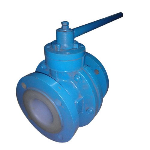 Cs/PTFE PTFE Lined Ball Valve, For Industrial