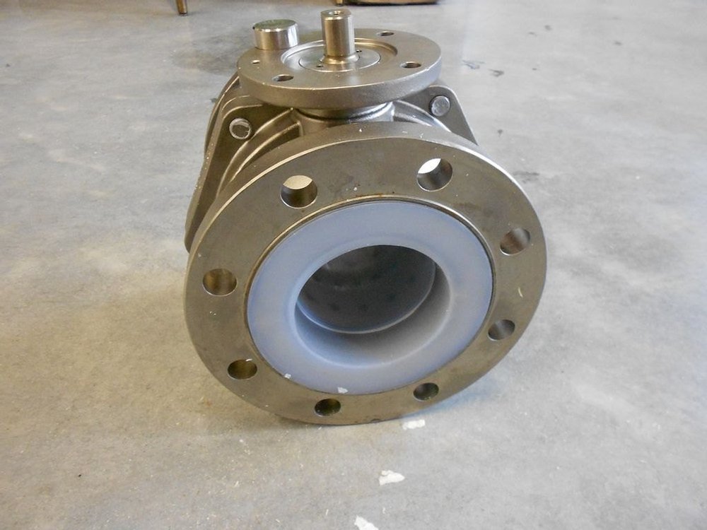 SS PTFE Lined Ball Valve, For CHEMICALS