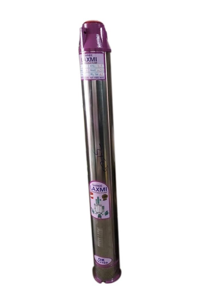 Shree Laxmi Single Phase 3HP V4 Submersible Pump, For Industrial