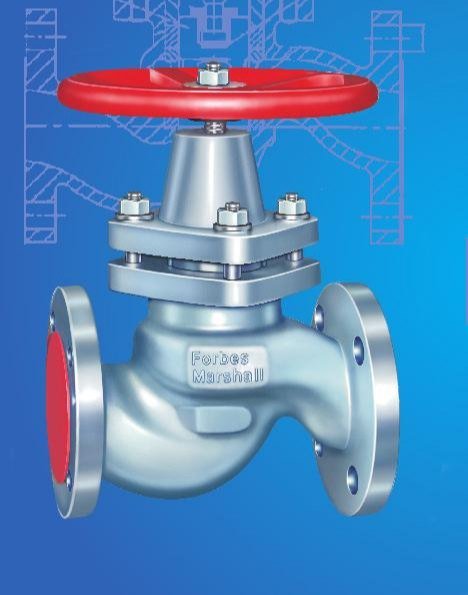 Cast Steel Forbes Marshall Flanged Piston Valve