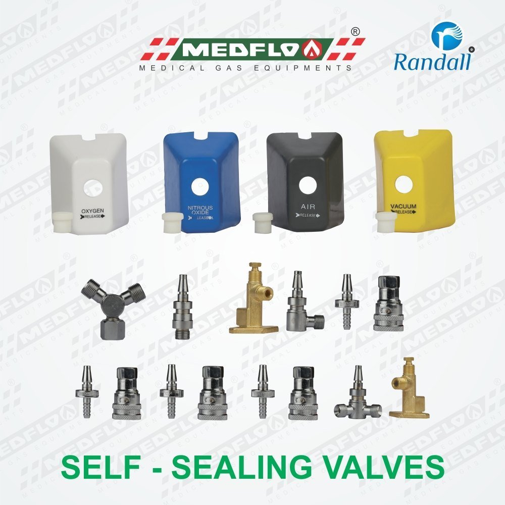 Self Sealing Valve Oxygen, For Hospital