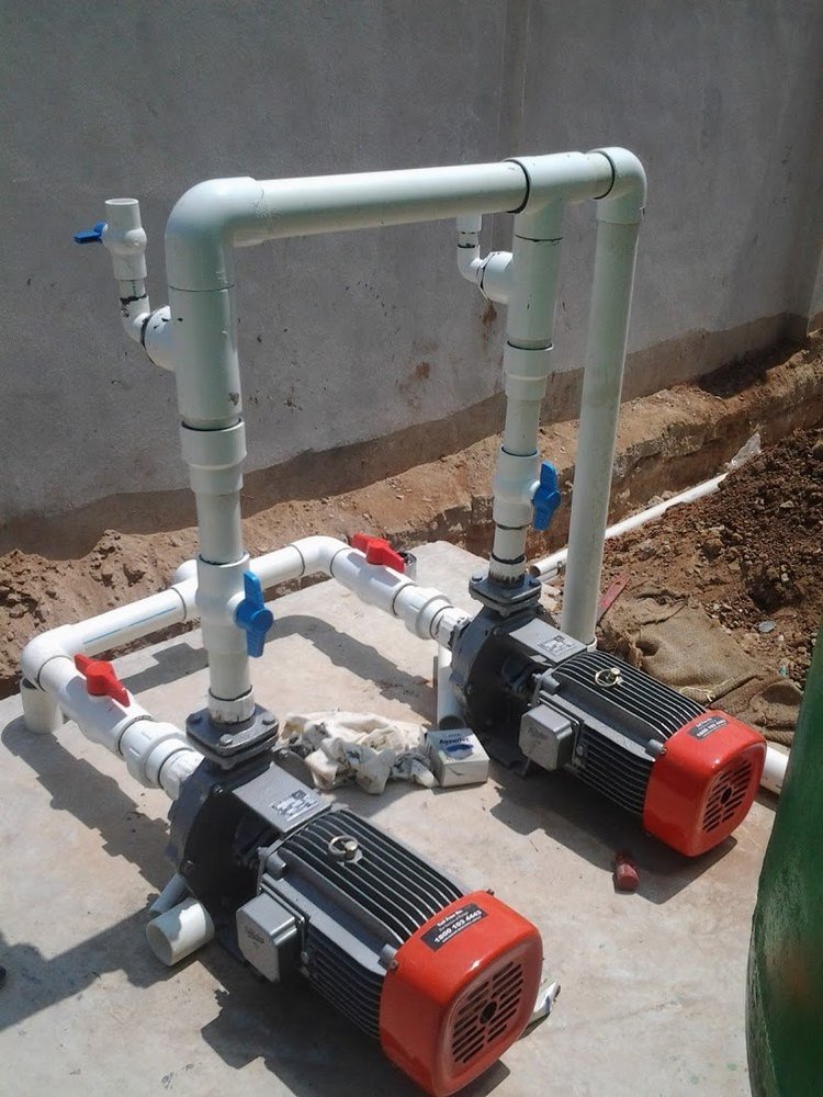 Electric Cast Iron Raw Water Pumping System