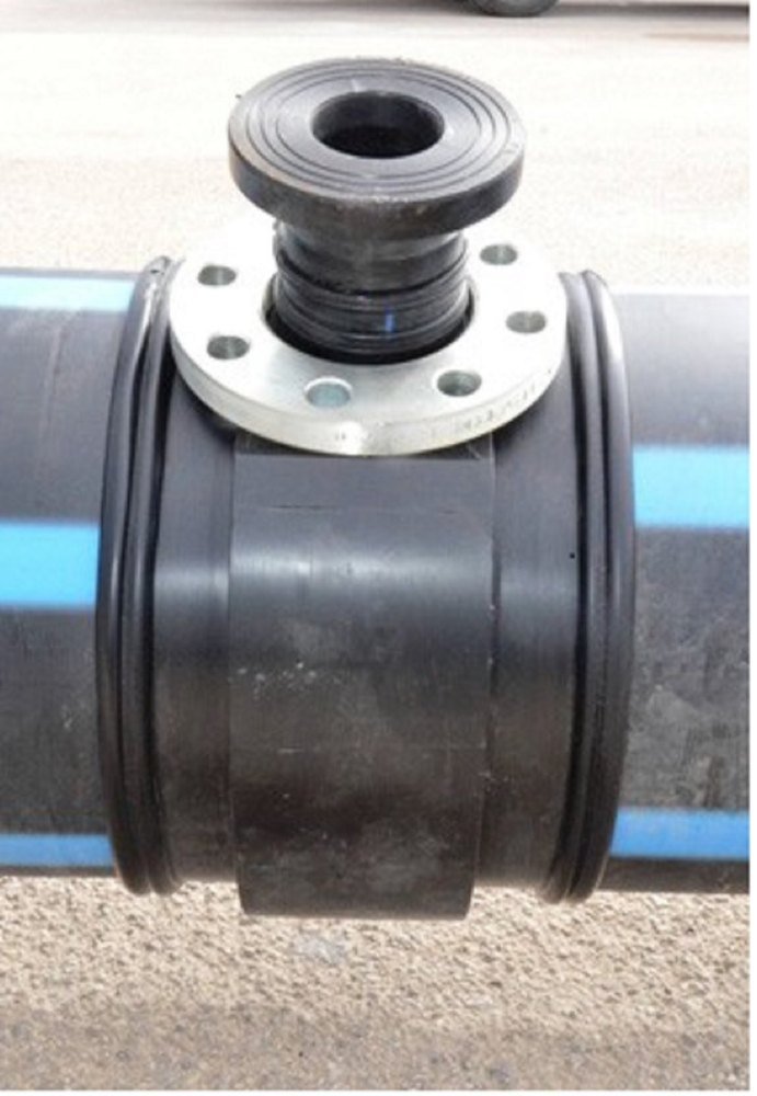 1200 Air Valve Tee Buttfusion, Irrigation, PE100
