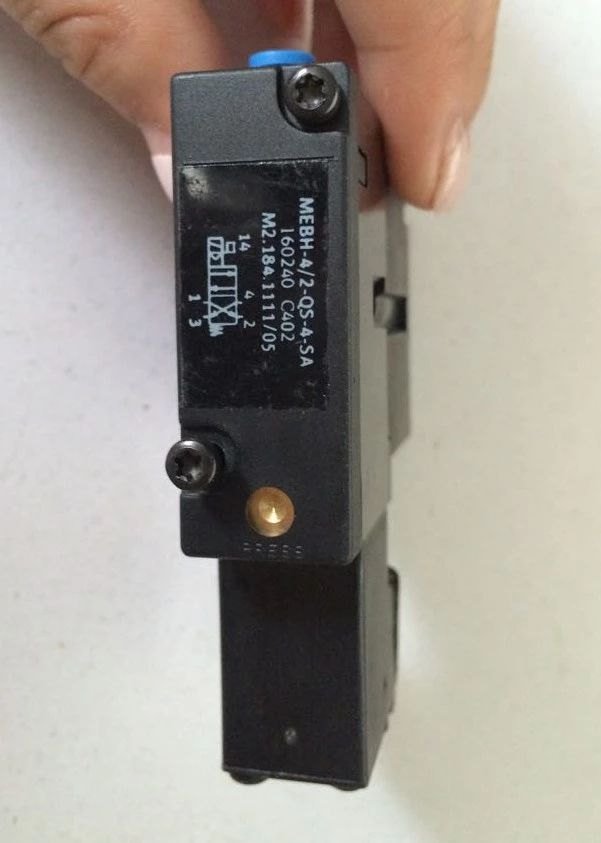 plastics Medium Pressure Festo valve offset machine, For Air, Valve Size: 4 mm
