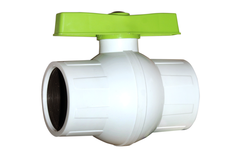 Freedom PP Vergin PVC Ball Valve, Size: 15mm (1/2) To 100 Mm (4)