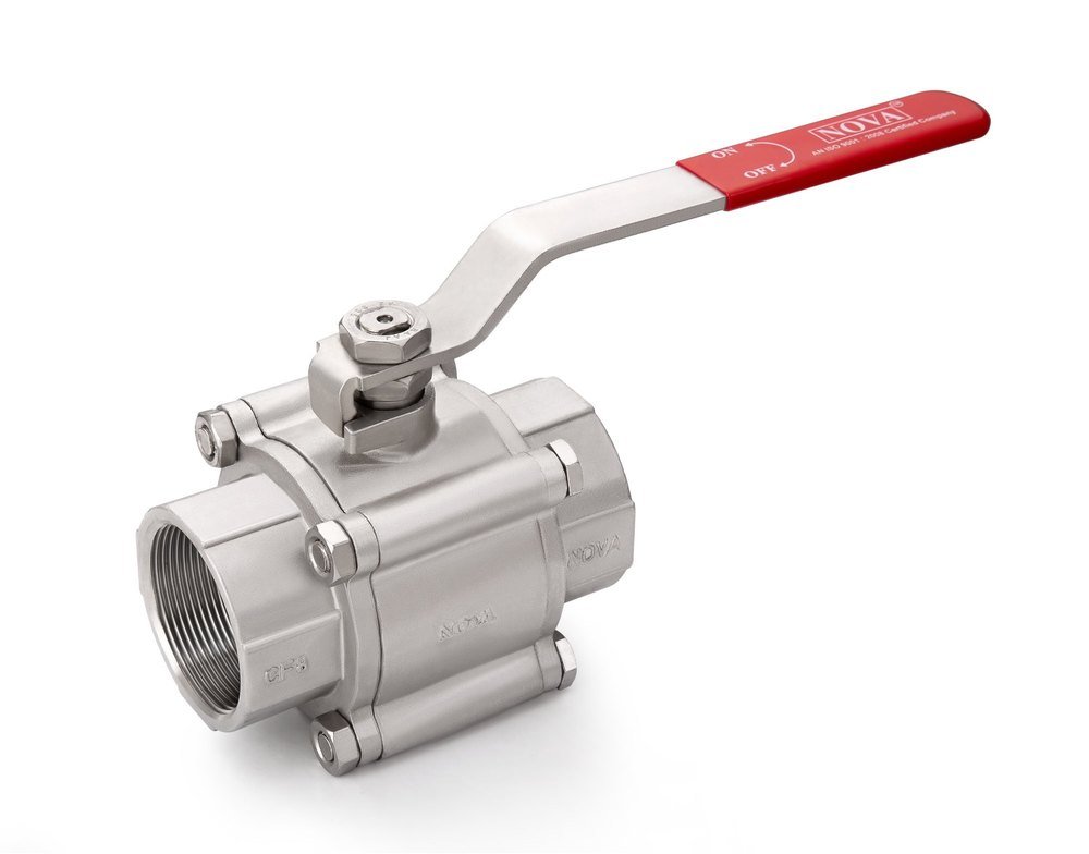 20 Kg/Cm2 3 PC Desing Three Piece Ball Valve, Valve Size: 15mm To 50mm, Screwed