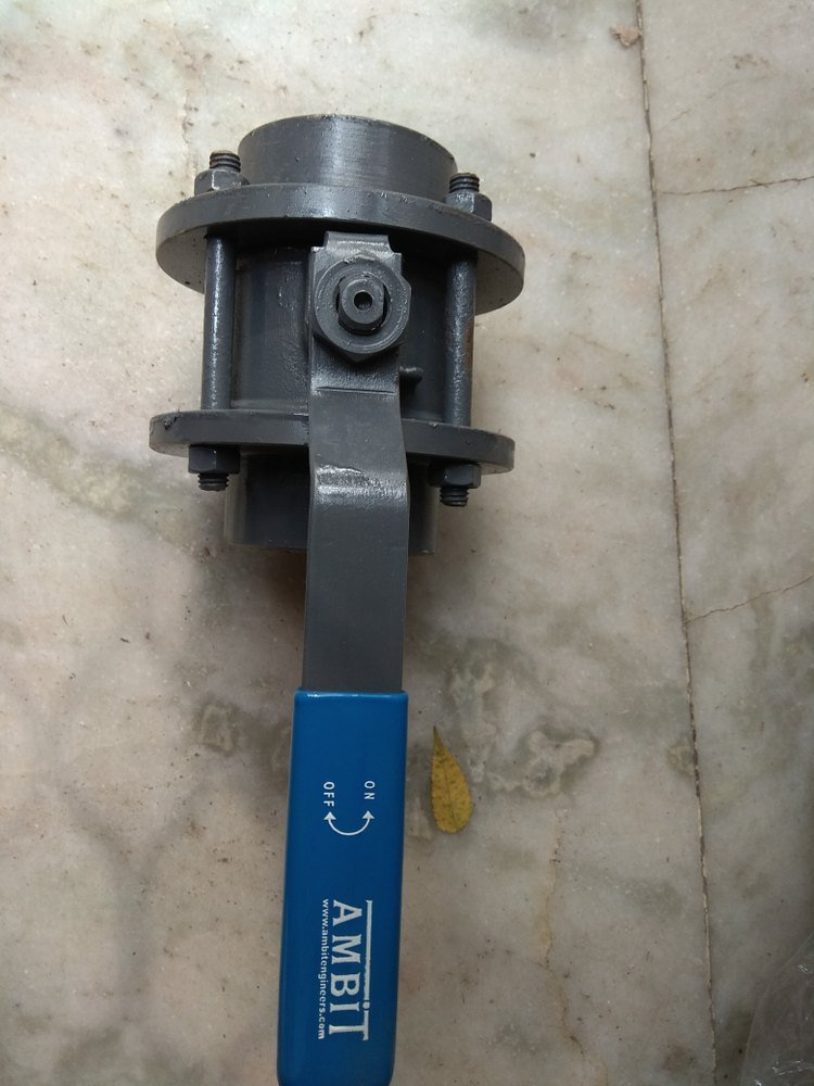 CS 3 Piece Round Body Ball Valve, Size: 1/2 To 3
