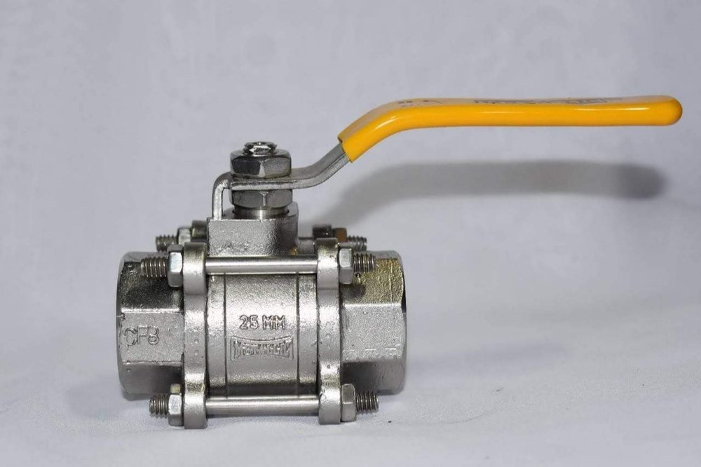 Stainless Steel SS Handle Ball Valve, Size: 25MM