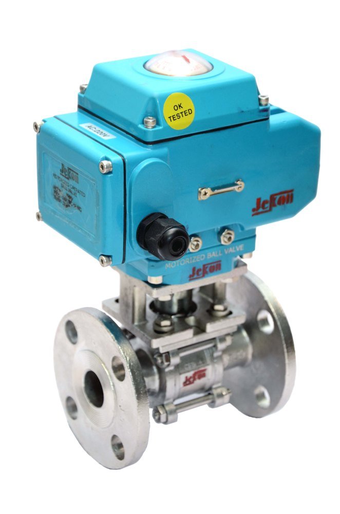 Jekon 230VAC Motorized Ball Valves, Model Number/Name: Jmbv-f, Size: 6\'\'