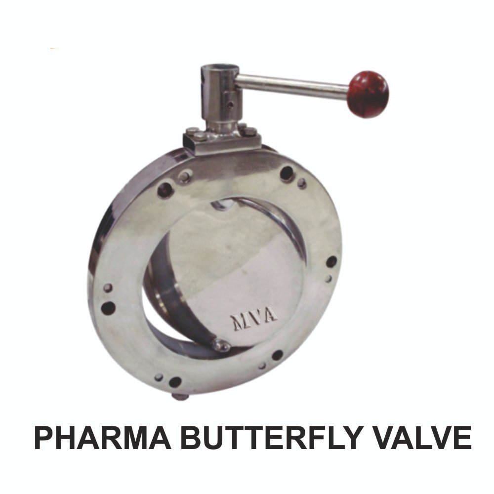 Pharma Stainless Steel Butterfly Valve