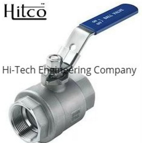 Hitco 15 kg Threaded End Ball Valve, Size: 1/4 To 4, Material Grade: SS
