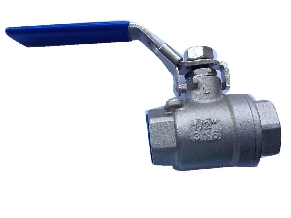 Stainless Steel Threaded Ball Valves, Size: 1/4 To 4