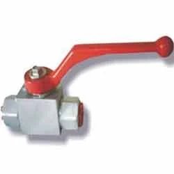 350 Bar MS Hydraulic Ball Valve, Size: 1/4 To 2 Inch