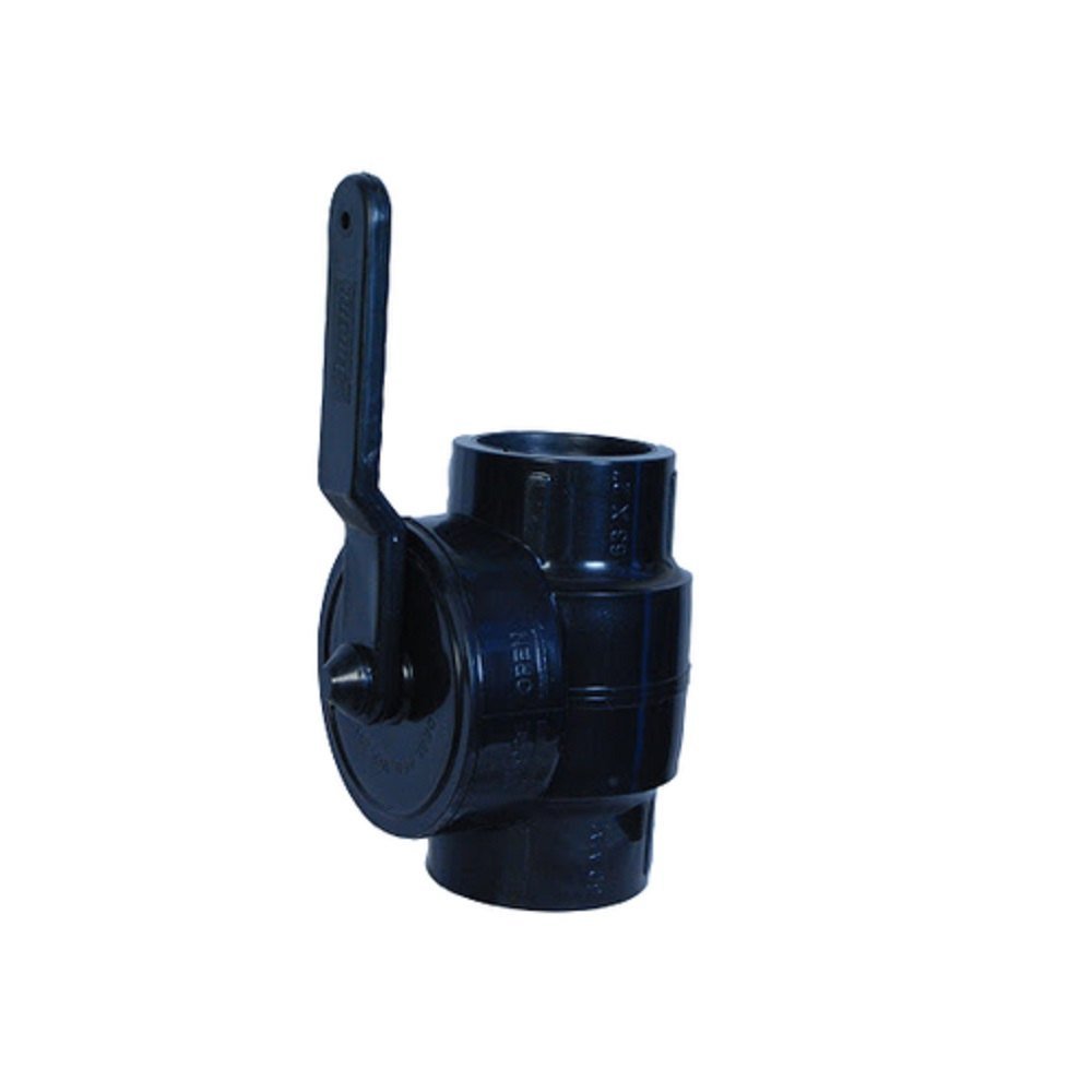 polypropylene PP Single Piece Top Entry Valve