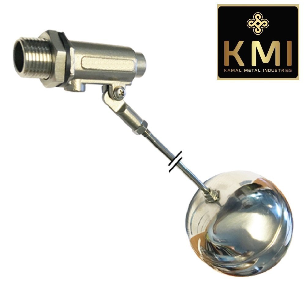 SS Float Valves With Ball, For Water, Size: 1 Inch